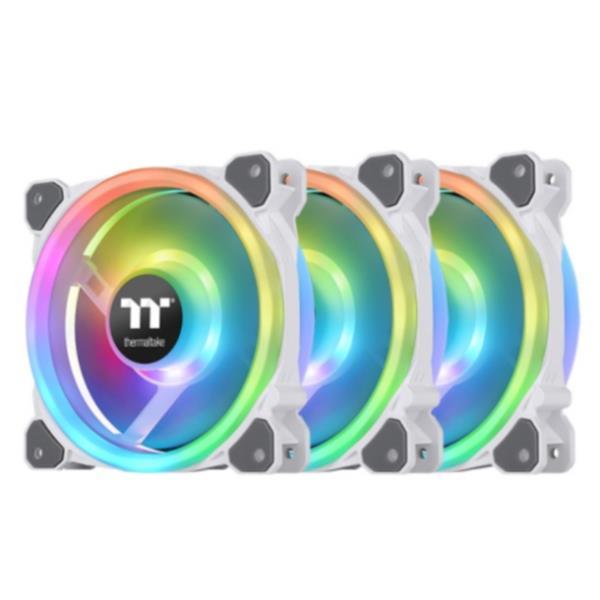 Thermaltake Riing Trio 12 RGB Radiator Fan White …
